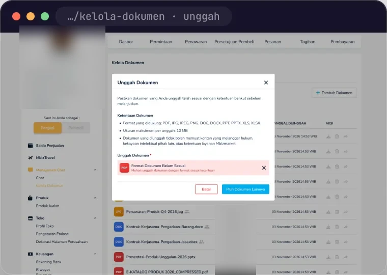 Upload error